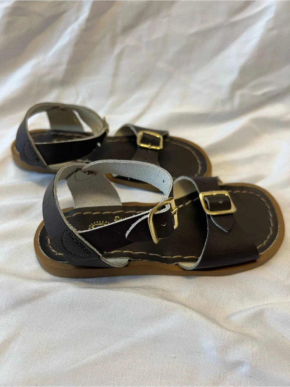 Salt Water Sandals Surfer Brown Size Toddler 9